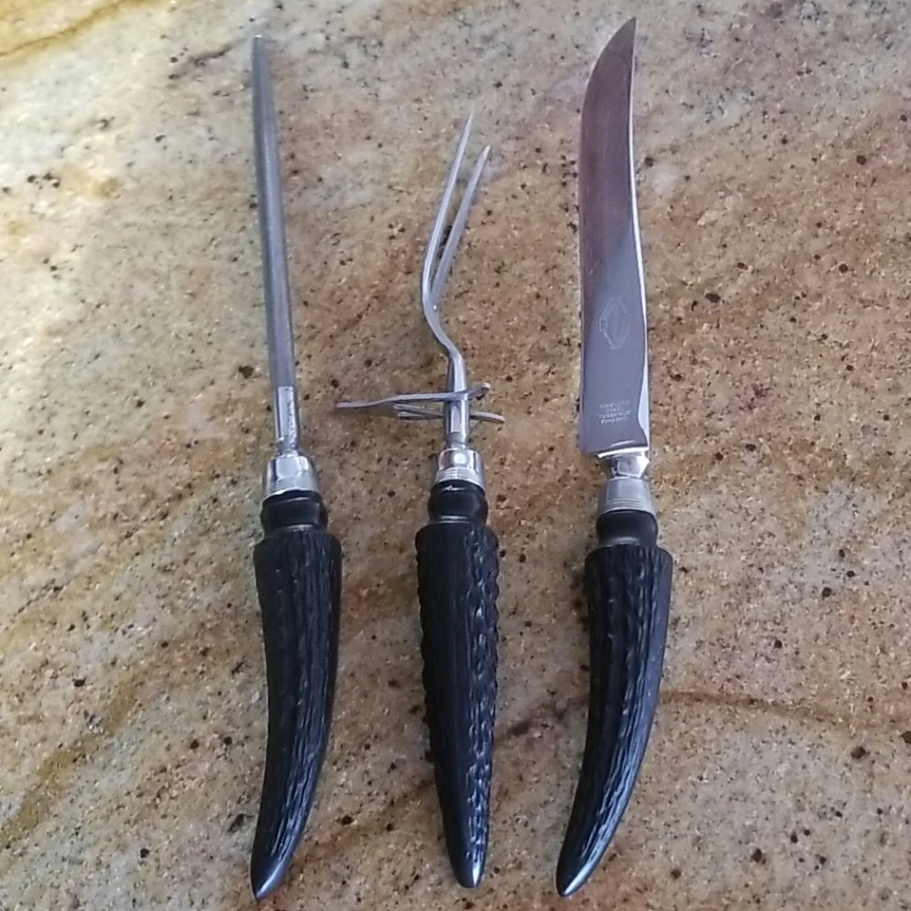 VTG Royal Brand Sheffield England 3PC carving set